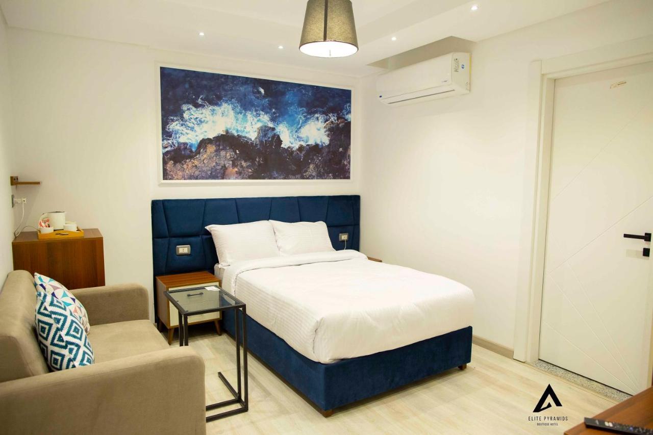 Elite Pyramids Boutique Hotel Kafret el-Gabal Kültér fotó