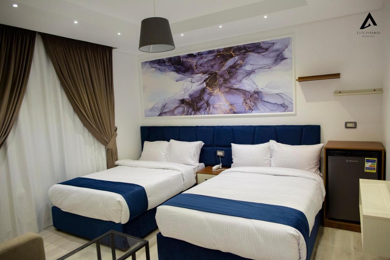 Elite Pyramids Boutique Hotel Kafret el-Gabal Kültér fotó