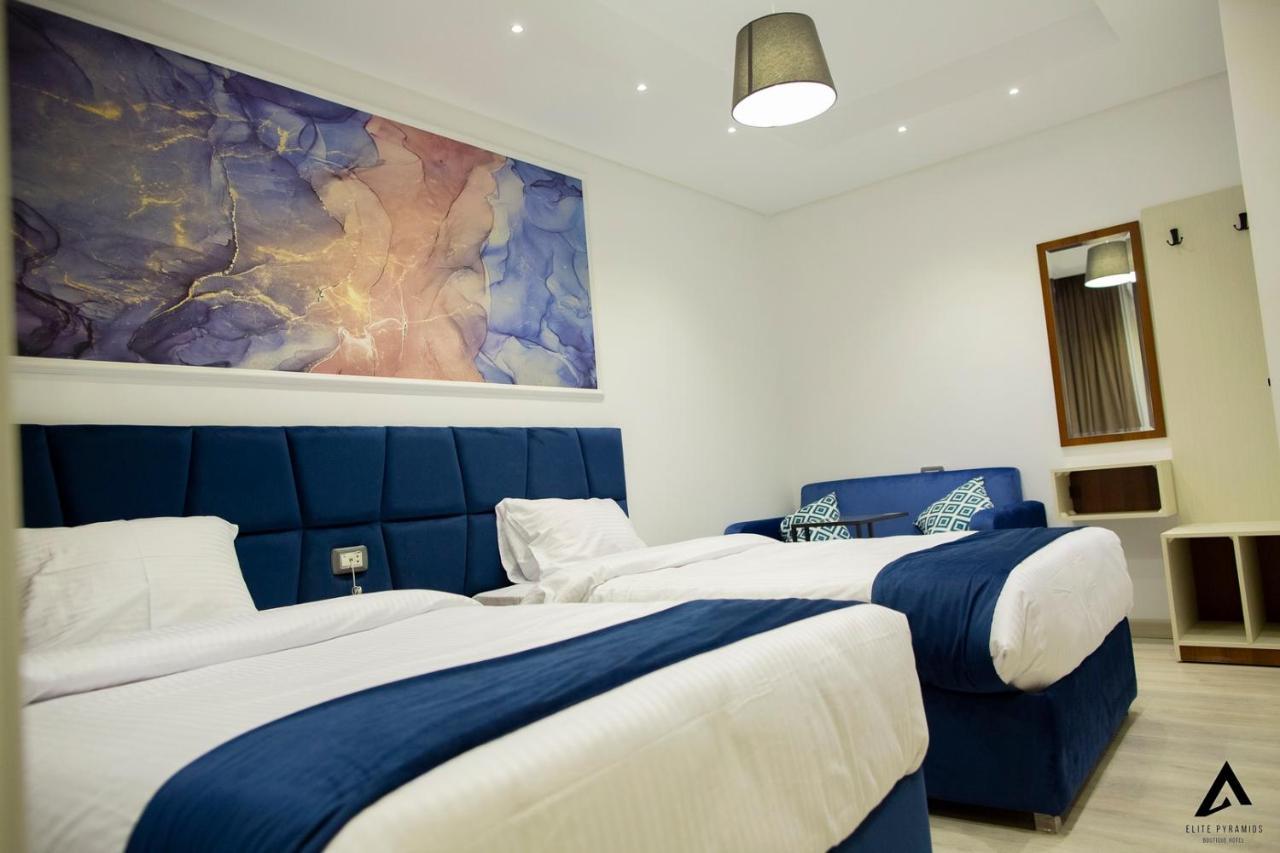 Elite Pyramids Boutique Hotel Kafret el-Gabal Kültér fotó