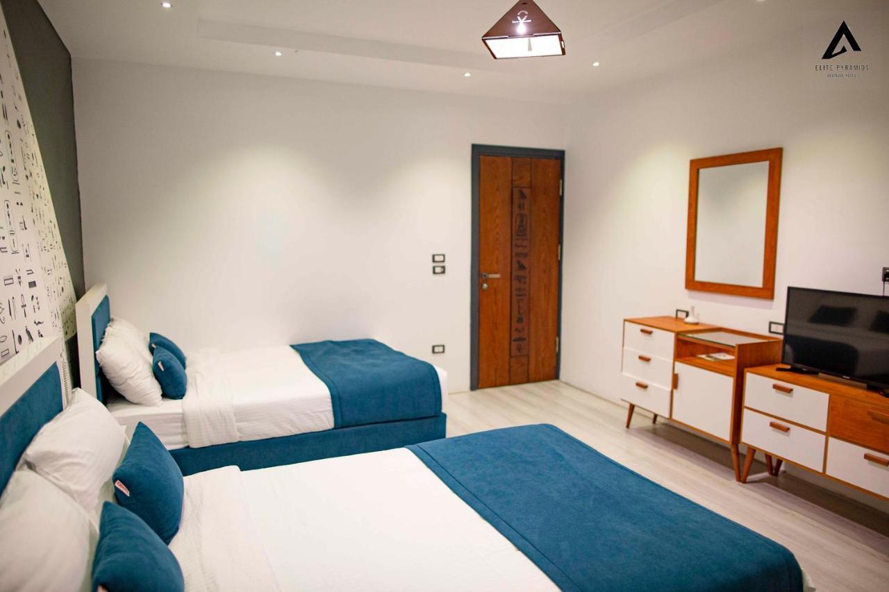 Elite Pyramids Boutique Hotel Kafret el-Gabal Kültér fotó