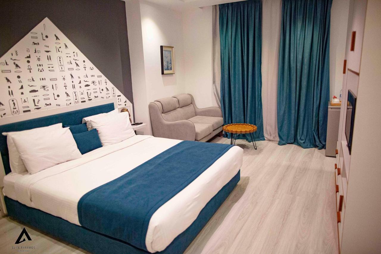 Elite Pyramids Boutique Hotel Kafret el-Gabal Kültér fotó