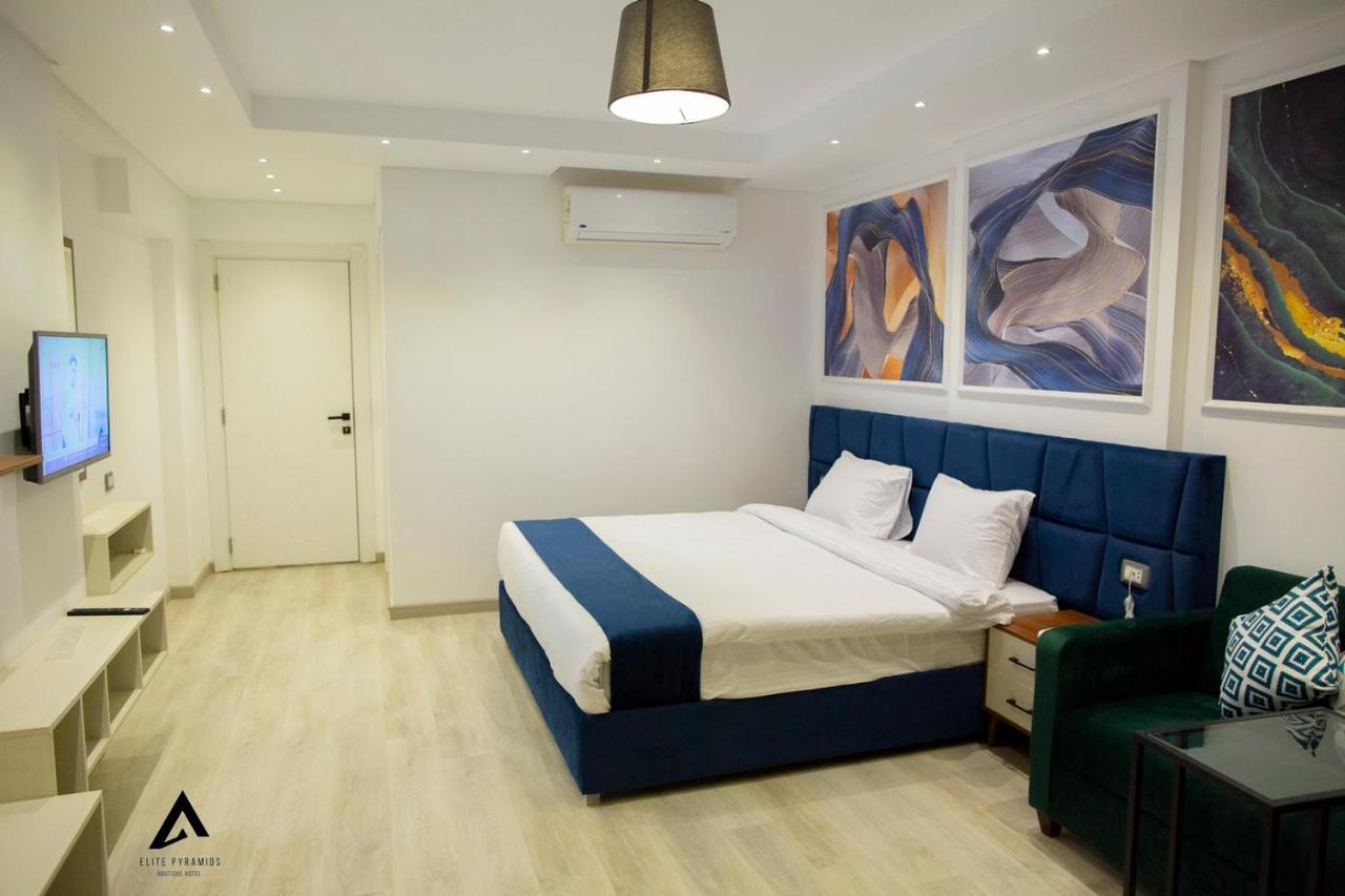 Elite Pyramids Boutique Hotel Kafret el-Gabal Kültér fotó