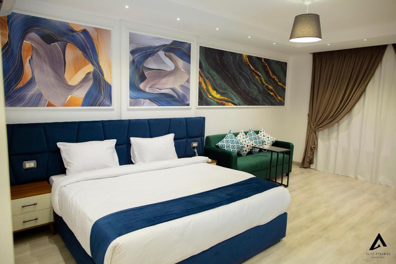 Elite Pyramids Boutique Hotel Kafret el-Gabal Kültér fotó