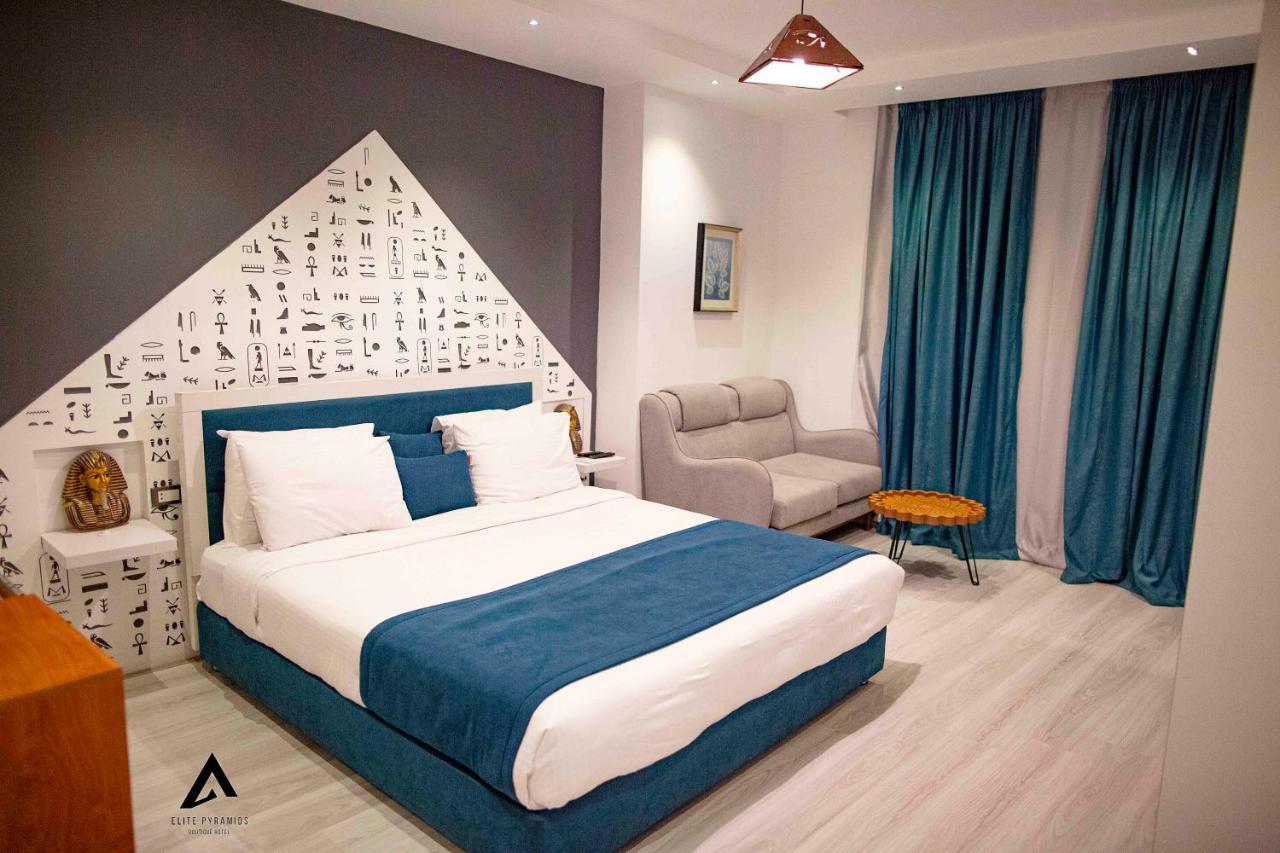 Elite Pyramids Boutique Hotel Kafret el-Gabal Kültér fotó