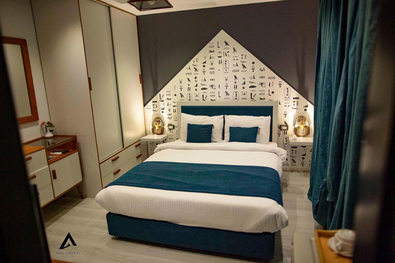 Elite Pyramids Boutique Hotel Kafret el-Gabal Kültér fotó
