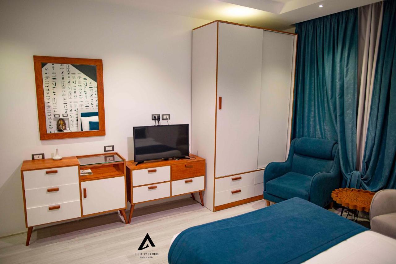 Elite Pyramids Boutique Hotel Kafret el-Gabal Kültér fotó