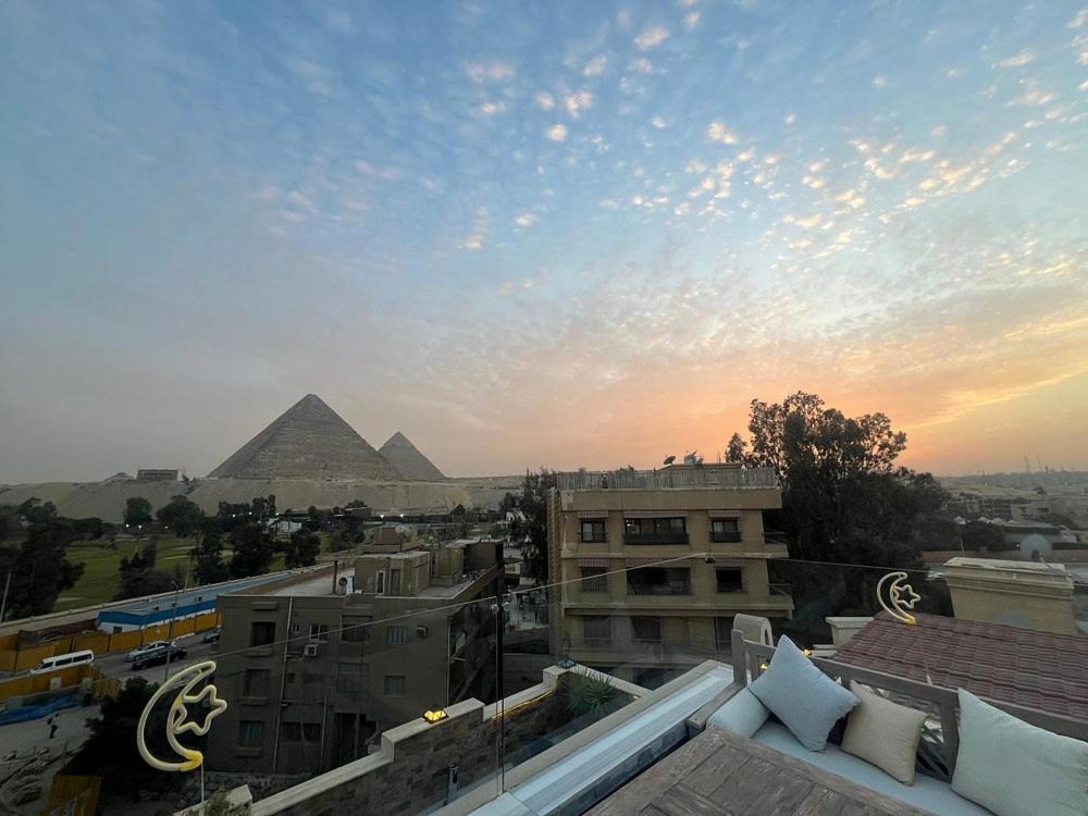 Elite Pyramids Boutique Hotel Kafret el-Gabal Kültér fotó